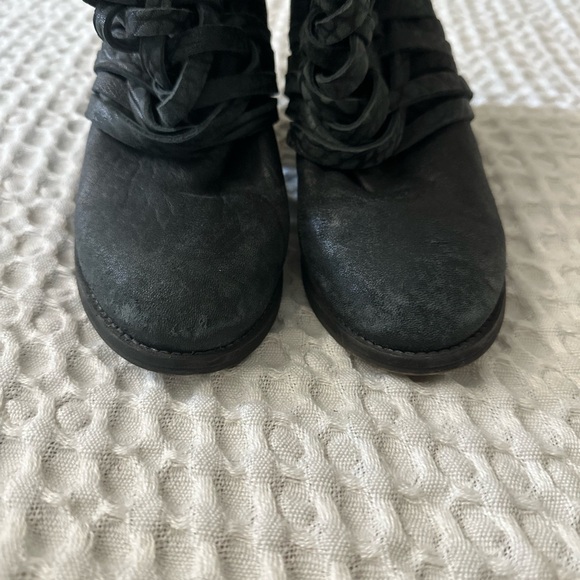 Free People black carrera ankle boots size 38 / 7.5 - Picture 4 of 13